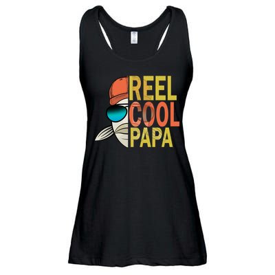 Reel Cool Fishing Papa Ladies Essential Flowy Tank
