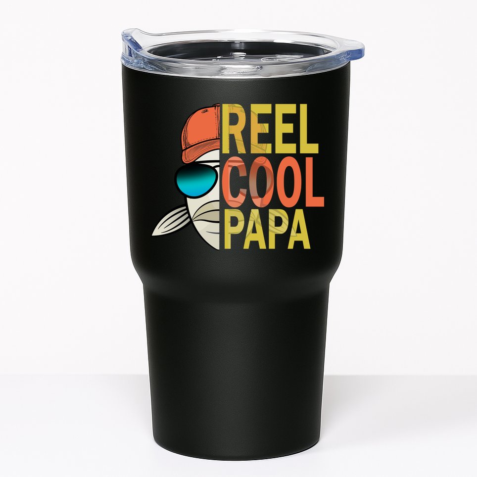Reel Cool Fishing Papa Tumbler