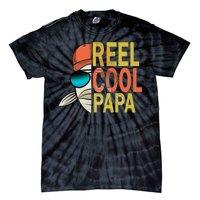 Reel Cool Fishing Papa Tie-Dye T-Shirt