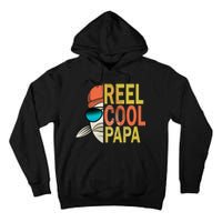 Reel Cool Fishing Papa Tall Hoodie