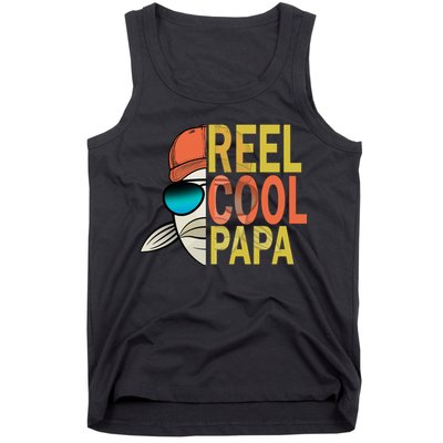 Reel Cool Fishing Papa Tank Top
