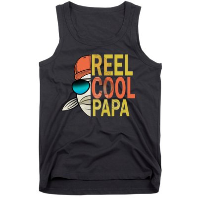 Reel Cool Fishing Papa Tank Top