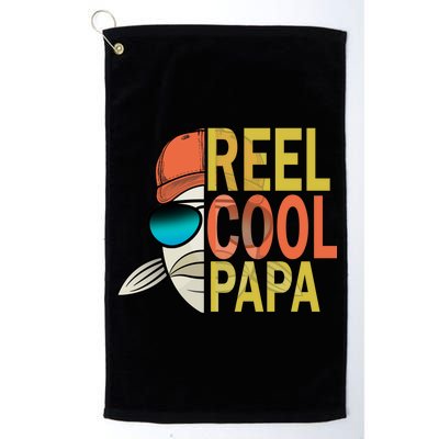 Reel Cool Fishing Papa Platinum Collection Golf Towel