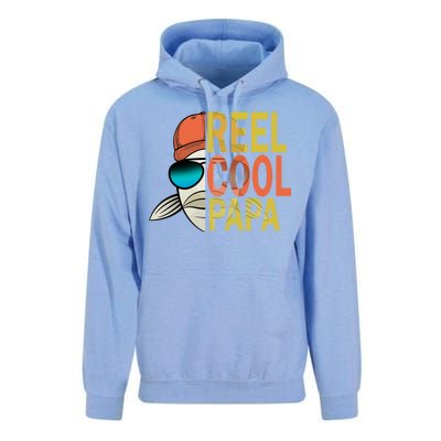 Reel Cool Fishing Papa Unisex Surf Hoodie