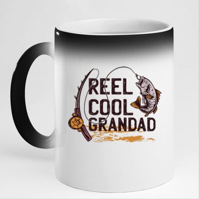 Reel Cool Grandad 11oz Black Color Changing Mug