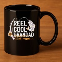 Reel Cool Grandad 11oz C Handle Ceramic Mug