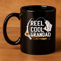 Reel Cool Grandad 11oz C Handle Ceramic Mug