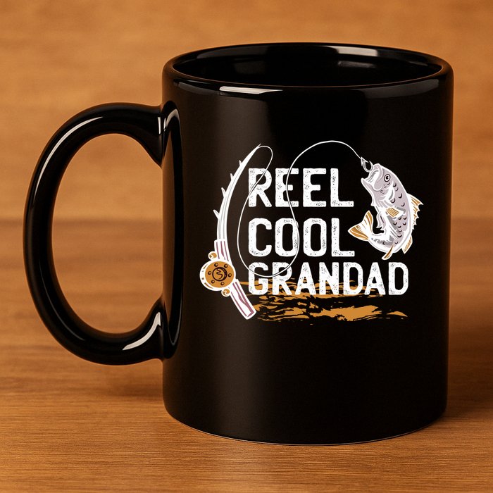 Reel Cool Grandad 11oz C Handle Ceramic Mug