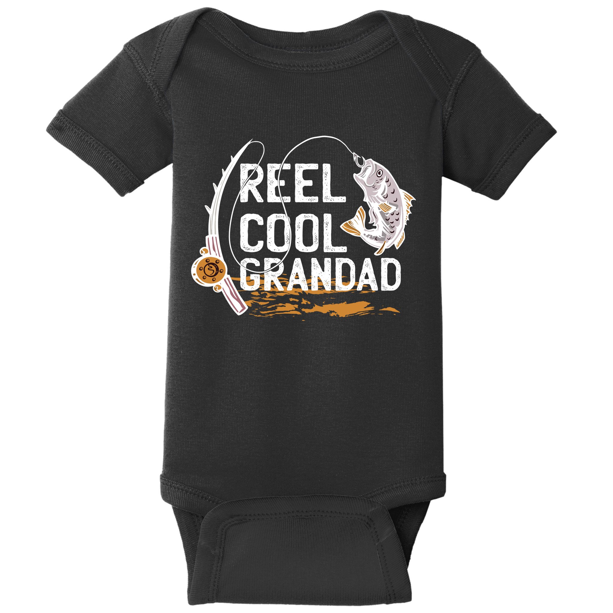 Reel Cool Grandad Baby Bodysuit