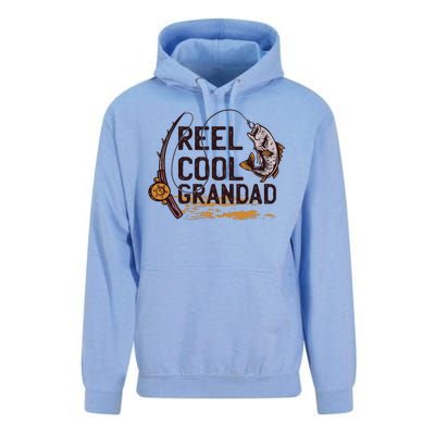 Reel Cool Grandad Unisex Surf Hoodie