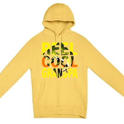 Reel Cool Grandpa Premium Pullover Hoodie