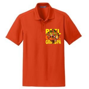 Reel Cool Grandpa Dry Zone Grid Polo