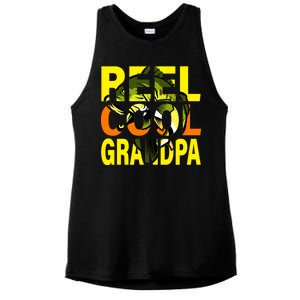 Reel Cool Grandpa Ladies PosiCharge Tri-Blend Wicking Tank