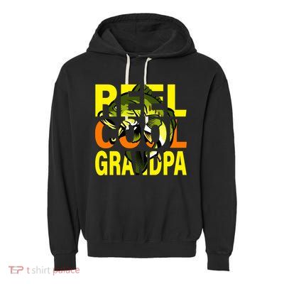 Reel Cool Grandpa Garment-Dyed Fleece Hoodie