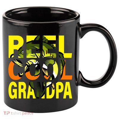 Reel Cool Grandpa 11oz C Handle Ceramic Mug