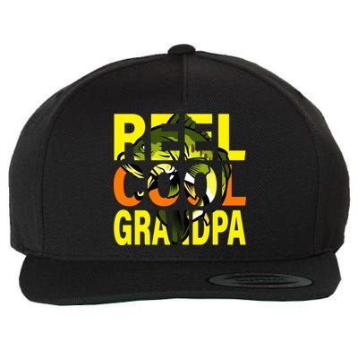 Reel Cool Grandpa Wool Snapback Cap