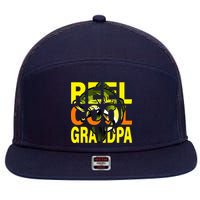 Reel Cool Grandpa 7 Panel Mesh Trucker Snapback Hat