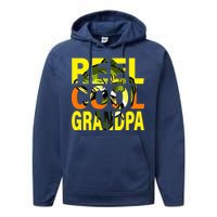 Reel Cool Grandpa Performance Fleece Hoodie