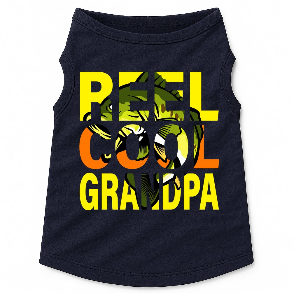 Reel Cool Grandpa Doggie Tank