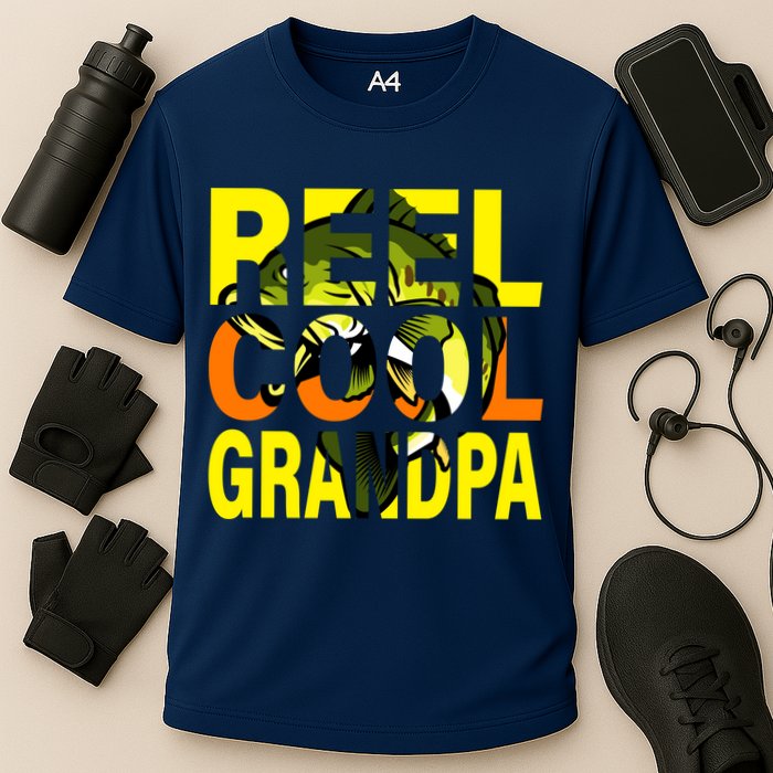 Reel Cool Grandpa Cooling Performance Crew T-Shirt