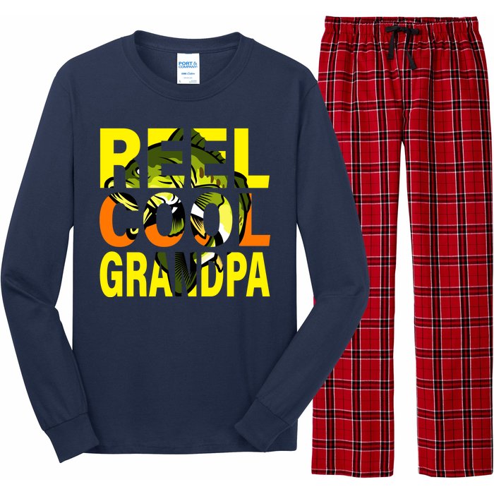 Reel Cool Grandpa Long Sleeve Pajama Set