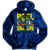 Reel Cool Grandpa Tie Dye Hoodie