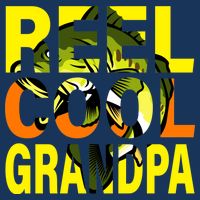 Reel Cool Grandpa Tie-Dye T-Shirt
