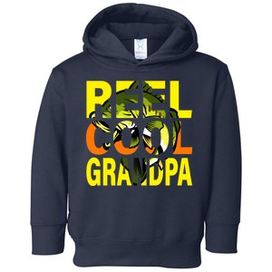 Reel Cool Grandpa Toddler Hoodie