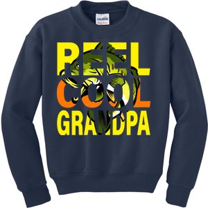 Reel Cool Grandpa Kids Sweatshirt