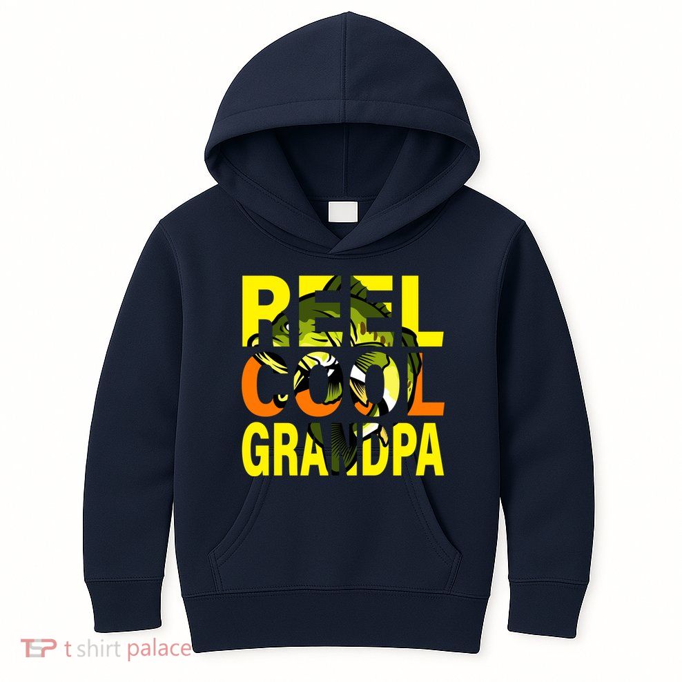Reel Cool Grandpa Kids Hoodie
