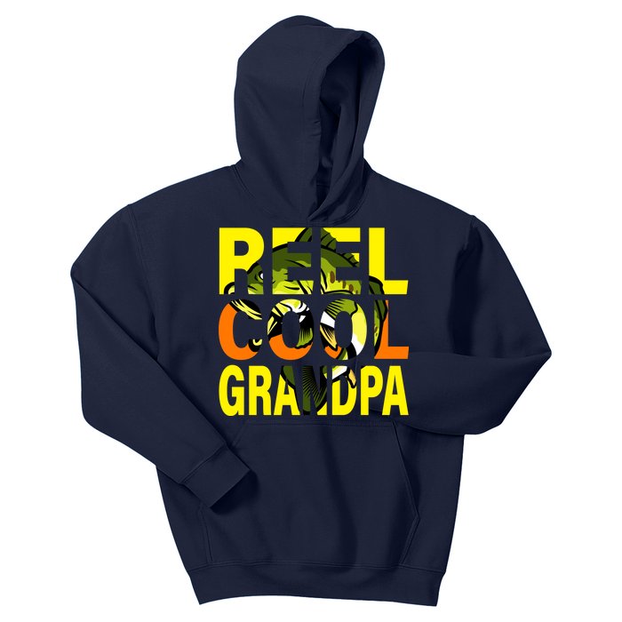 Reel Cool Grandpa Kids Hoodie