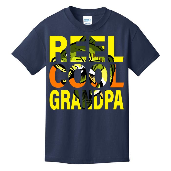 Reel Cool Grandpa Kids T-Shirt