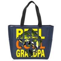 Reel Cool Grandpa Zip Tote Bag