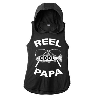 Reel Cool Papa Ladies PosiCharge Tri-Blend Wicking Draft Hoodie Tank