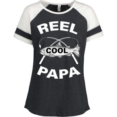 Reel Cool Papa Enza Ladies Jersey Colorblock Tee