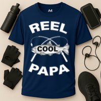 Reel Cool Papa Cooling Performance Crew T-Shirt