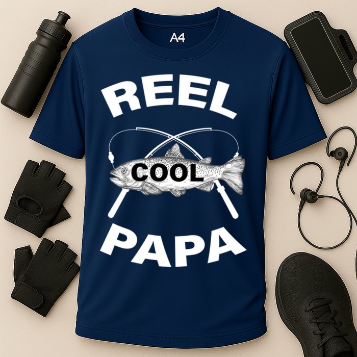 Reel Cool Papa Cooling Performance Crew T-Shirt