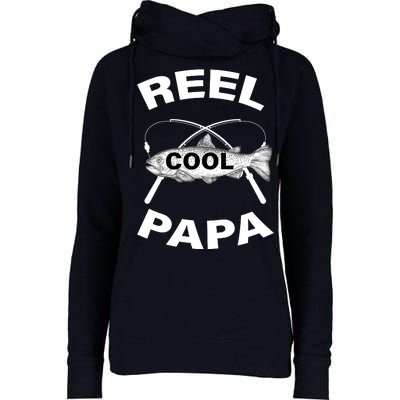 Reel Cool Papa Womens Funnel Neck Pullover Hood