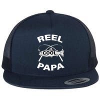 Reel Cool Papa Flat Bill Trucker Hat