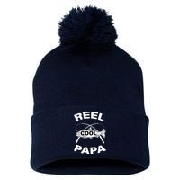 Reel Cool Papa Pom Pom 12in Knit Beanie