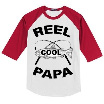 Reel Cool Papa Kids Colorblock Raglan Jersey