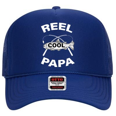 Reel Cool Papa High Crown Mesh Back Trucker Hat