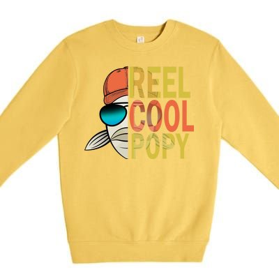 Reel Cool Popy Premium Crewneck Sweatshirt