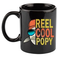 Reel Cool Popy 11oz C Handle Ceramic Mug
