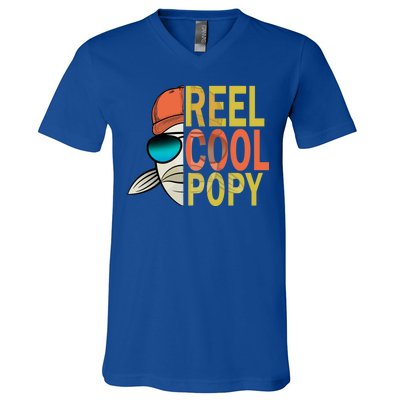 Reel Cool Popy V-Neck T-Shirt