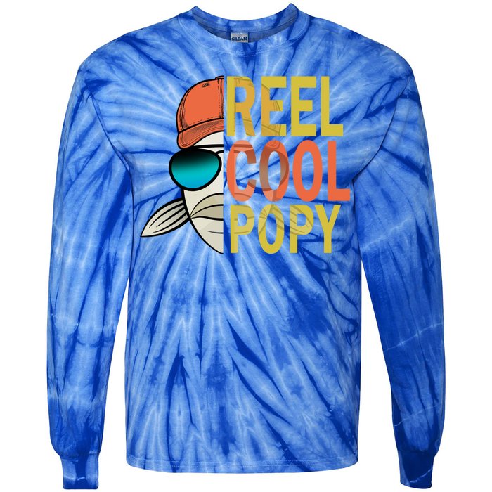 Reel Cool Popy Tie-Dye Long Sleeve Shirt