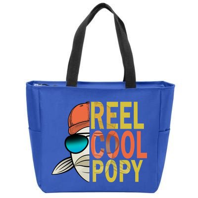 Reel Cool Popy Zip Tote Bag