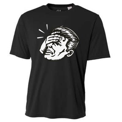 Retro Epic Fail Vintage Facepalm Cooling Performance Crew T-Shirt