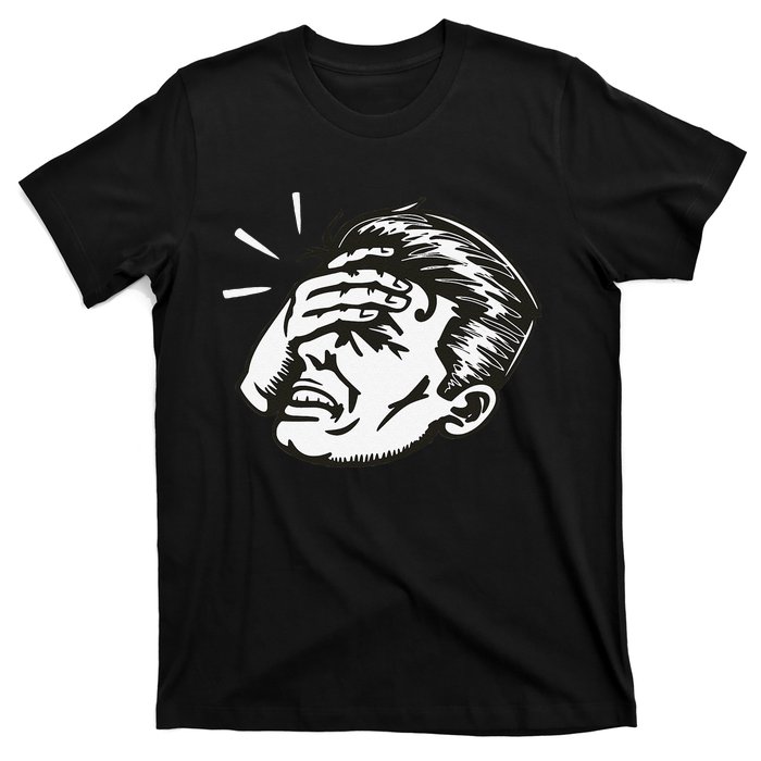 Retro Epic Fail Vintage Facepalm T-Shirt