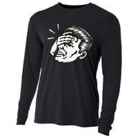 Retro Epic Fail Vintage Facepalm Cooling Performance Long Sleeve Crew